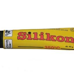Silikon uszczelniająco-klejący 350*C. czarny 40 g