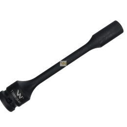 Nasadka udarowa 1/2", sześciokątna slim ze stali CrMo 11mm długość 150 mm, stosowane w mechanice do kluczy udarowych, Waryński