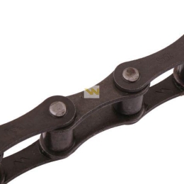 Łańcuch podajnika ziarnowego kpl. 38 łopatek 86 x 110 mm zastosowani Bizon Rekord Waryński