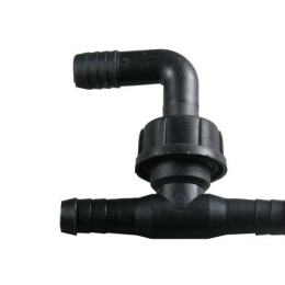 Trójnik plastikowy z kolankiem fi 12.5 mm Opryskiwacz