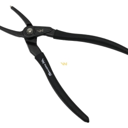 Specjalistyczne szczypce do pierścieni osadczych, 228 mm wewnętrzne proste 9", do prac w mechanice, Waryński