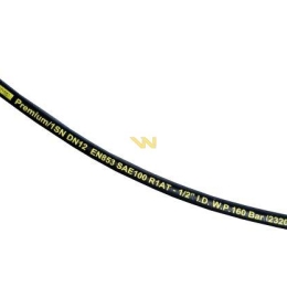 Wąż hydrauliczny do zakuwania DN12 1-oplotowy 160 Bar Waryński (sprzedawany po 25m)