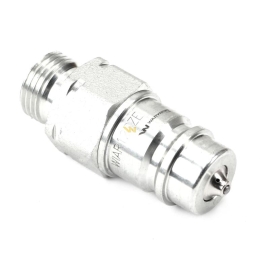 Szybkozłącze hydrauliczne wtyczka G1/2"BSP gwint zewnętrzny  EURO ISO 7241-A z eliminatorem ciśnienia Waryński