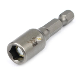 Nasadka 8mm z uchwytem narzędziowym do wkretarki długość 48 mm Waryński