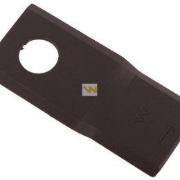 Nóż. nożyk kosiarka lewy 110x48x3mm otwór 21 zastosowanie 1058780 Claas WARYŃSKI ( sprzedawane po 25 )