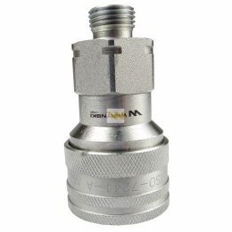Szybkozłącze hydrauliczne gniazdo M16x1.5 gwint zewnętrzny EURO (9100816G) (ISO 7241-A) Waryński