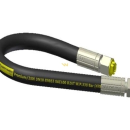 Przewód hydrauliczny 330 bar gwint M18x1.5 proste L-200mm DN10-2SN (AA-10-200; P11P11) 33MPa Waryński