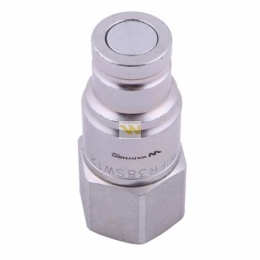 Szybkozłącze hydrauliczne suchoodcinające (rozmiar 3/8) wtyczka G1/2"BSP gwint wewnętrzny ISO16028 Waryński
