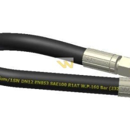 Przewód hydrauliczny gwint M22x1.5 proste L-1250mm DN12-1SN 336-632-552-126 , 7214/07-099/2 UNHZ 750 Cyklop (AA-13-1250; P11P11) 16MPa Waryński