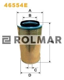 Filtr Powietrza 46554E Wix