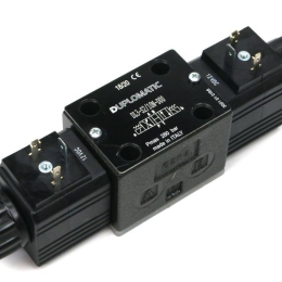 Rozdzielacz (elektrozawór) suwak "H" DL3-S2/10N-D12 12V DC (cewka x 2) Compact 280bar. 50l/min Duplomatic