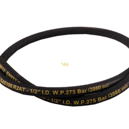 Przewód hydrauliczny 275 bar gwint M22x1.5 proste L-1700mm DN12-2SN (AA-13-1700; P11P11) 27.5MPa Waryński