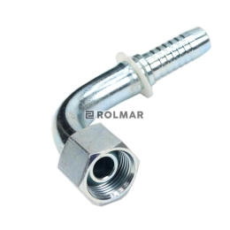 Zakucie hydrauliczne kątowe 90 DKM DN12-M20x1.5 WNP stożek kulisty