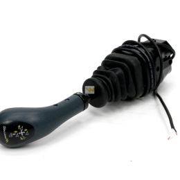 Joystick pod linki zakończone widełkami z 1 przełącznikiem (z przyciskiem na widełki IP-6029. JOYSTIKW) Waryński