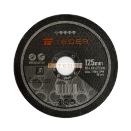 Tarcza korundowa do cięcia 125x 1.0 mm sprzedawane po 10 szt. TEGER