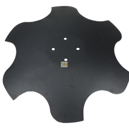 Talerz, skrajny prawy fi 560 mocowanie 4/98 grubość 4,5 mm stal borowa, Waryński