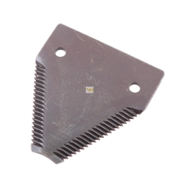Nóż żniwny 84x76x3mm otwór 6.5 zastosowanie 611203.1 Claas WARYŃSKI ( sprzedawane po 25 )