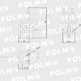 Pompa zasilająca RE61260 POLMO