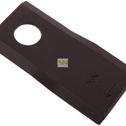 Nóż. nożyk kosiarka prawy 105x48x4mm otwór 20 zastosowanie 6801420 Kuhn WARYŃSKI ( sprzedawane po 25 )