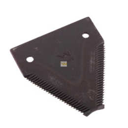 Nóż żniwny 82x76x2.8mm otwór 5.5 zastosowanie D44100000N Case-IH Massey Ferguson WARYŃSKI ( sprzedawane po 25 )