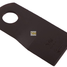 Nóż. nożyk kosiarka prawy 105x47x4mm otwór 20.5 zastosowanie 6802980 Kuhn WARYŃSKI ( sprzedawane po 25 )