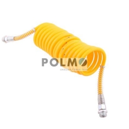 Przewód spiralny M-22x1.5 4.5m żółty POLMO