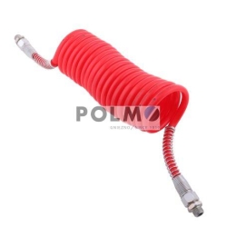 Przewód spiralny M-22x1.5 4.5m czerwony POLMO