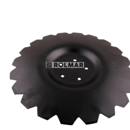 Talerz uzębiony 510 5 otworów na okręgu 116mm Agregat ( pasuje do Metal-Fach, Agro-Faktory, Moskit) Tabo