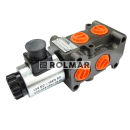 Dzielnik, zawór, elektrozawór kierunkowy elektromagnetyczny kontroli  DVS6 6/2 12VDC G1/2 50L