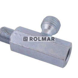 Trójnik hydrauliczny BBW NPT1/8" - M12/1/8-MF