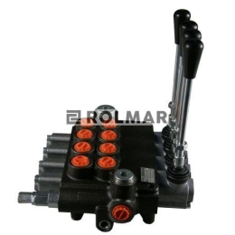 Rozdzielacz hydrauliczny czterosekcyjny (4) 80L