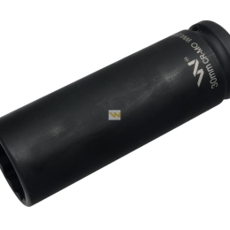 Nasadka udarowa 3/4" dwunastokątna ze stali CrMo 30mm bardzo długa D120 SLIM Waryński