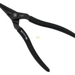 Specjalistyczne szczypce do pierścieni osadczych, 228 mm zewnętrzne proste 9", do prac w mechanice, Waryński