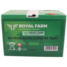 Bateria alkaliczna 75Ah 9V ROYAL FARM 201031002 do ECOSTOP