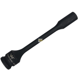 Nasadka udarowa 1/2", sześciokątna slim ze stali CrMo 10mm długość 150 mm, stosowane w mechanice do kluczy udarowych, Waryński