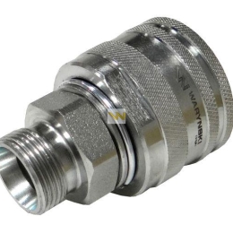 Zawór wtyczka M22x1.5 skręcane (50490030) Waryński (opakowanie 50szt)