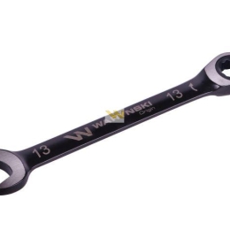 Klucz płasko-oczkowy 13 mm z grzechotką 72 zęby standard ASME B107-2010 Waryński