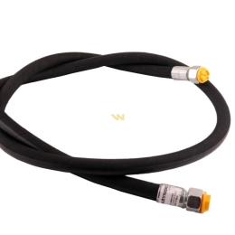 Przewód hydrauliczny 275 bar gwint DKR/DKR 1/2" BSP proste L-2000mm DN12-2SN (C11C11/211/13-2000) 27.5 Mpa