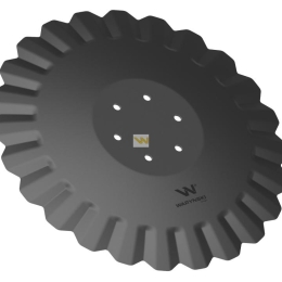 Talerz, tłoczony fi 510 mocowanie 6/120 grubość 4,5 mm stal borowa, Waryński