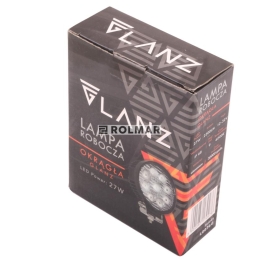 Lampa robocza okrągła 27W 9 LED GLANZ