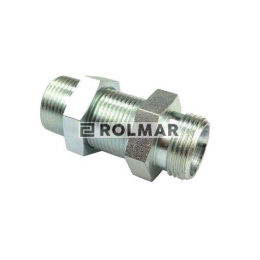 Złączka grodziowa BB M14x1,5 08L z przeciwnakrętką