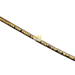 Wąż hydrauliczny do zakuwania DN08 2-oplotowy 350 Bar Waryński (sprzedawany po 50m)