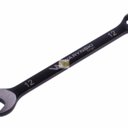 Klucz płasko-oczkowy 12 mm. CrV  standard ASME B107-2010 Waryński