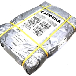 Plandeka MOCNA 10x12m (srebrna) gramatura 110g/m2