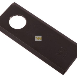 Nóż. nożyk kosiarka 98X40X3mm otwór 19 zastosowanie 58029045 BCS WARYŃSKI ( sprzedawane po 25 )