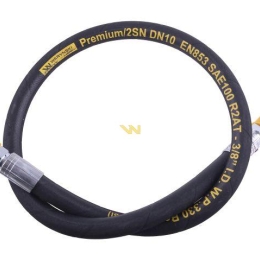 Przewód hydrauliczny 330 bar gwint M18x1.5 proste GZ L-1000mm DN10-2SN (BB-10-1000; P21P21) 33.0MPa Waryński
