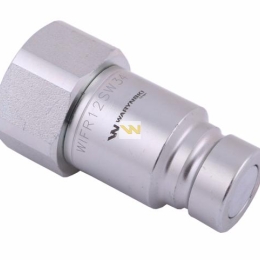 Szybkozłącze hydrauliczne suchoodcinające (rozmiar 1/2) wtyczka G3/4"BSP gwint wewnętrzny ISO16028 Waryński