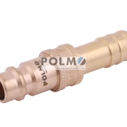 Szybkozłącze pneumatyczne P26 NW7.2 wtyczka pod wąż DN10mm POLMO ( sprzedawane po 5 )