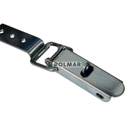 Spinacz. zaczep. zamek burty uniwersalny 195 mm x 30 mm. ze skoblem. klamra z drutu fi-5mm