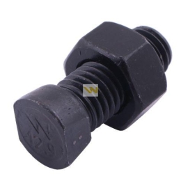 Śruba kpl. płużna oval z dwóch stron ścięta M12x50 mm kl.12.9 zastosowanie Kverneland Waryński M12X50OV2KV ( sprzedawane po 25 )